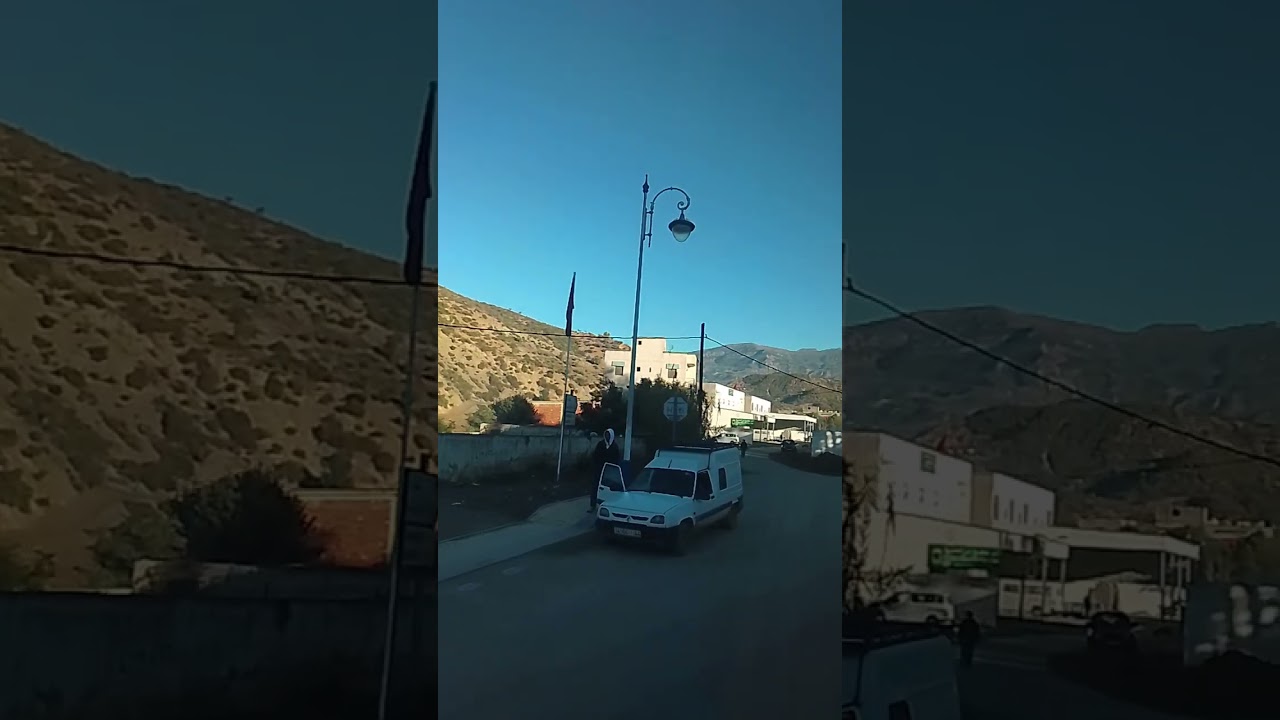 الطريق من مدينة @مكناس الى مدينة @شفشاون مرورا بمدينة @ وزان مناظر رائعة 🤩 الطبيعة ماشاء الله 🇲🇦