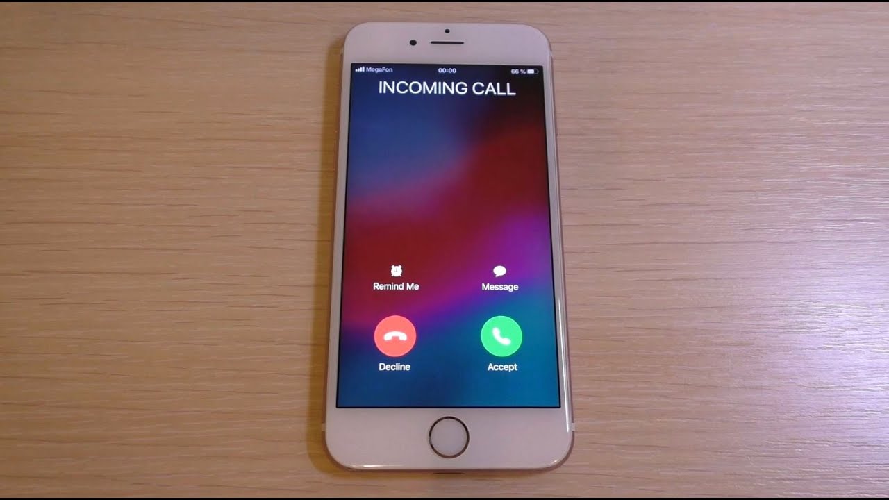 iPhone 6s Incoming Call in 2020