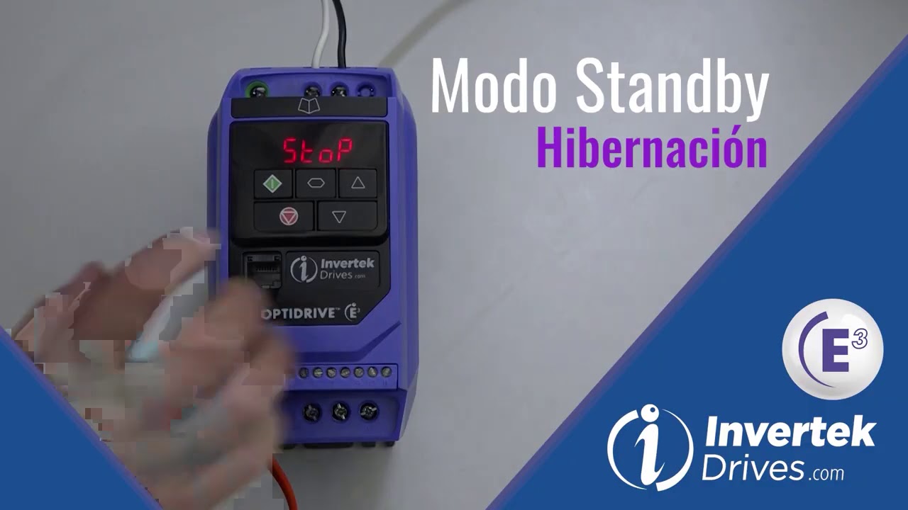 Como programar el Modo Stanby de un variador Invertek
