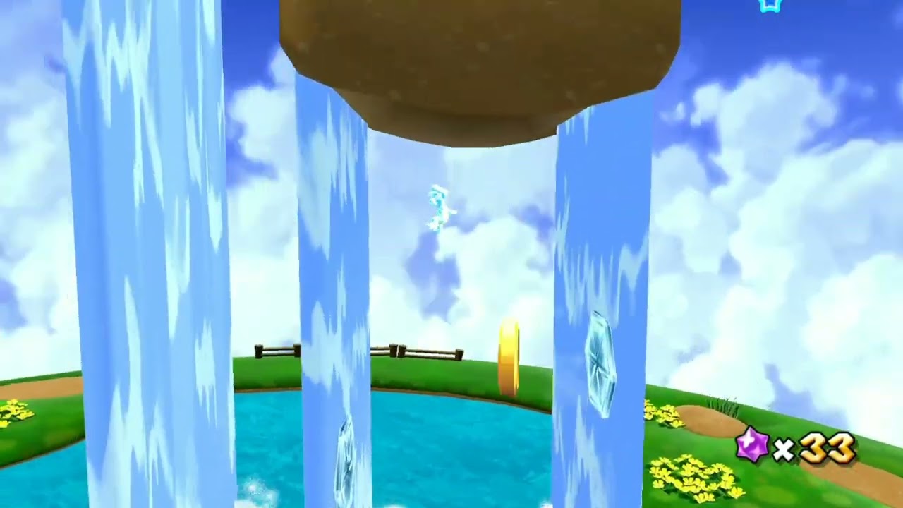 Súper Mario Galaxy - ( estrella oculta) Galaxia de la playa verde
