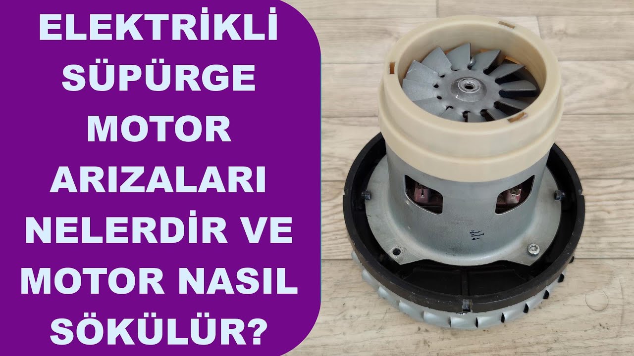 Как разобрать и отремонтировать двигатель пылесоса?
