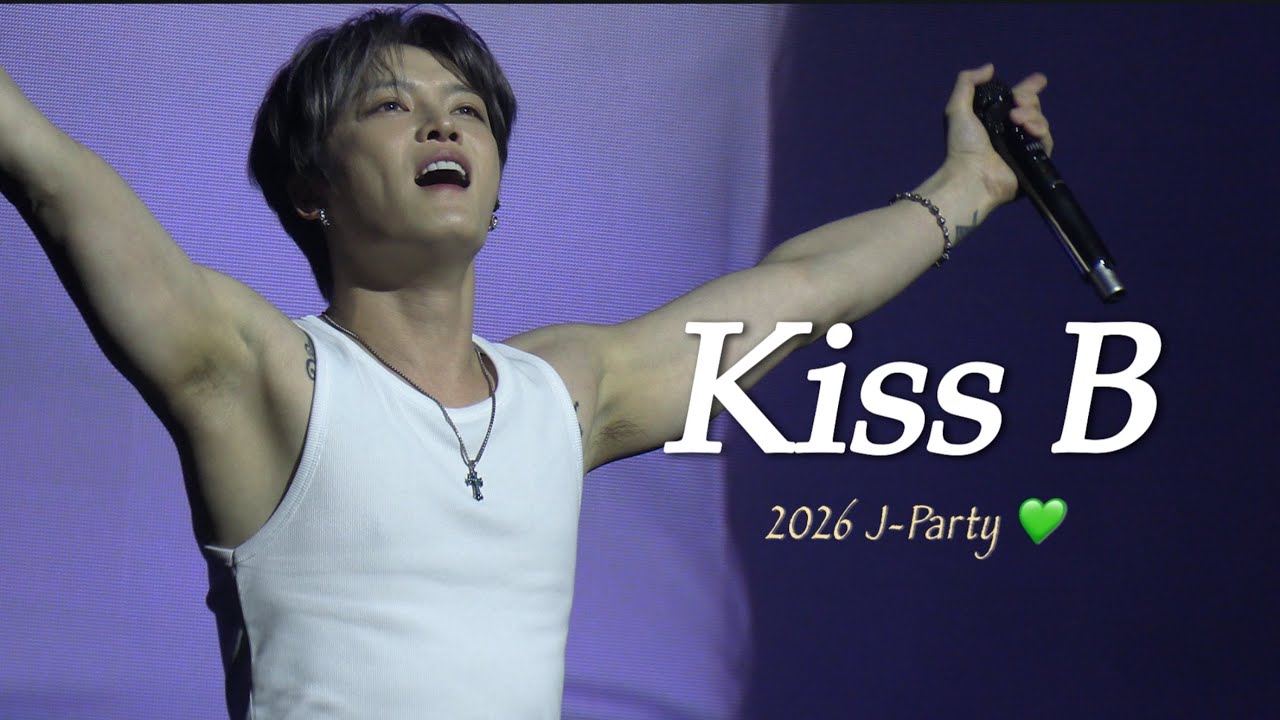 240124 김재중 - Kiss B…💚 (2026 KIM JAE JOONG J-Party Asia Tour Concert “GALAXY 1986” in Seoul💚) #제이파티✨