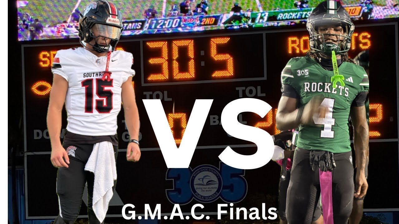 ШКОЛЬНЫЕ АКЦИИ🔥ФИНАЛ G.M.A.C.🏆MIAMI CENTRAL ROCKETS VS SOUTHRIDGE SPARTANS #cameramanced #gmac