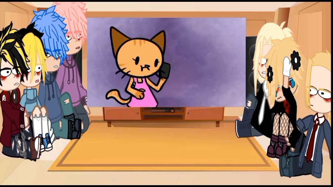 tokyo retokyo revengers react to takemichi as hu3cat 1/1(pedido da[♡Vivi fujoshi])