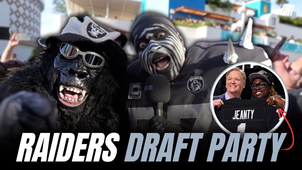 Вечеринка по случаю драфта Las Vegas Raiders 2025 в отеле Palms