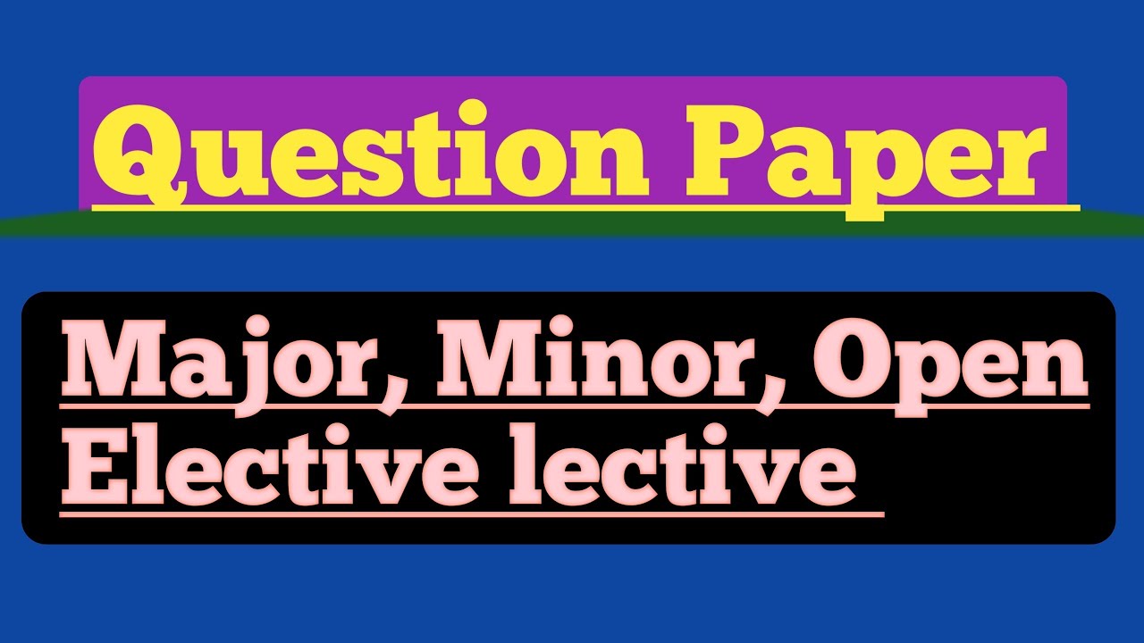 Question Paper 📜📜🗞️🗞️