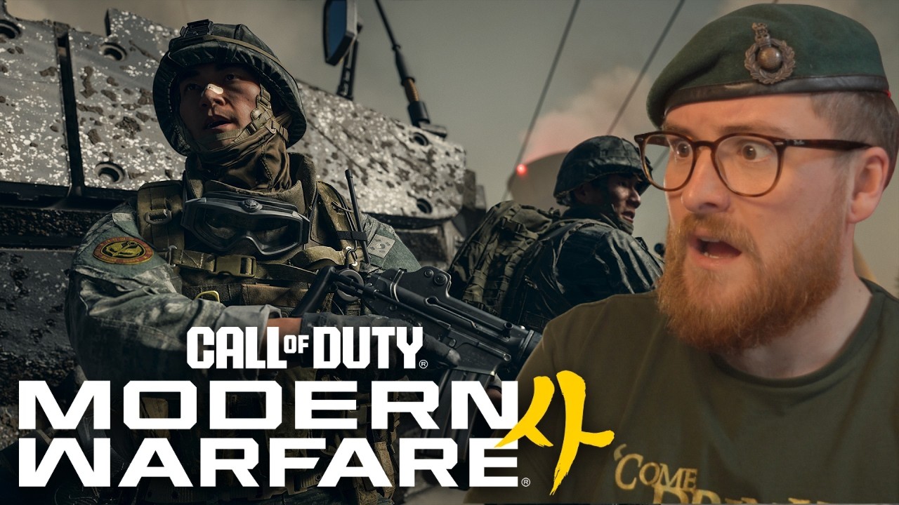 Кампания Call Of Duty Modern Warfare 4 | Реакция королевского морпеха