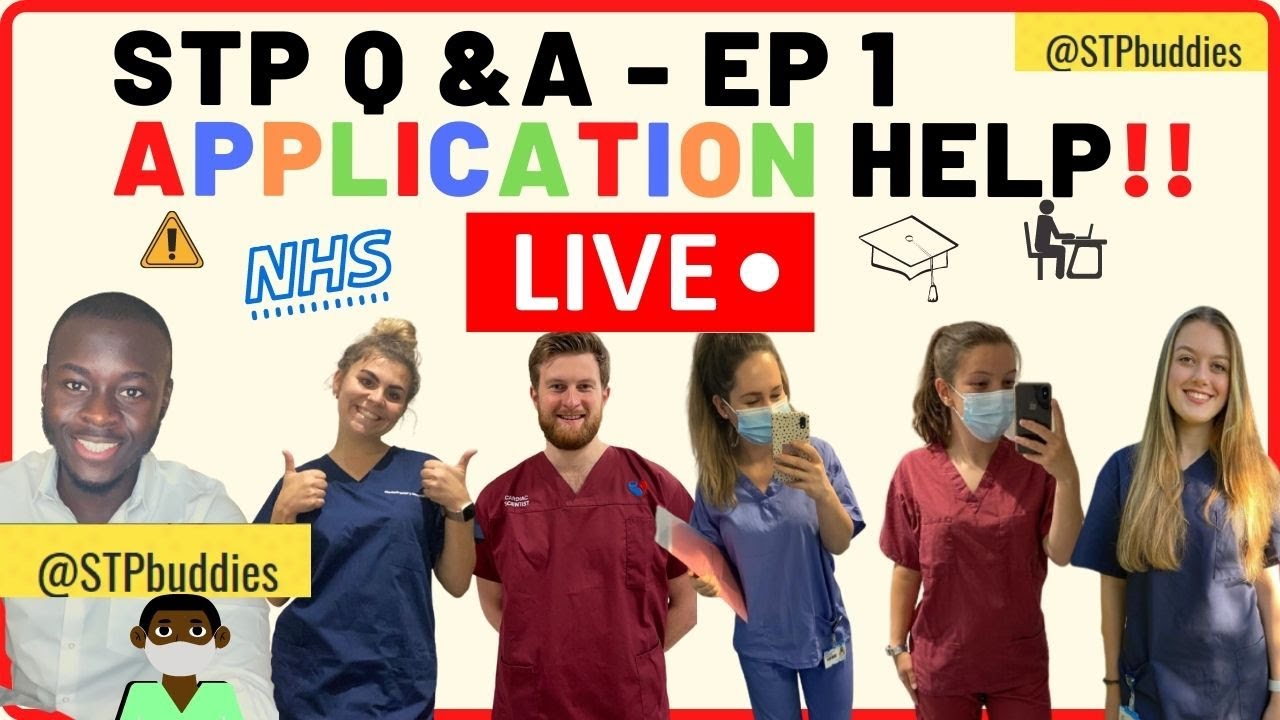 [Ep 1] STP Q & A - Application Help - STP Buddies Live