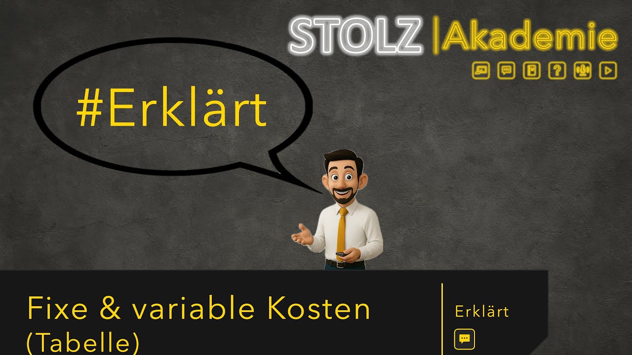Fixe & variable Kosten (Tabelle) | STOLZ | Erkl&auml;rt