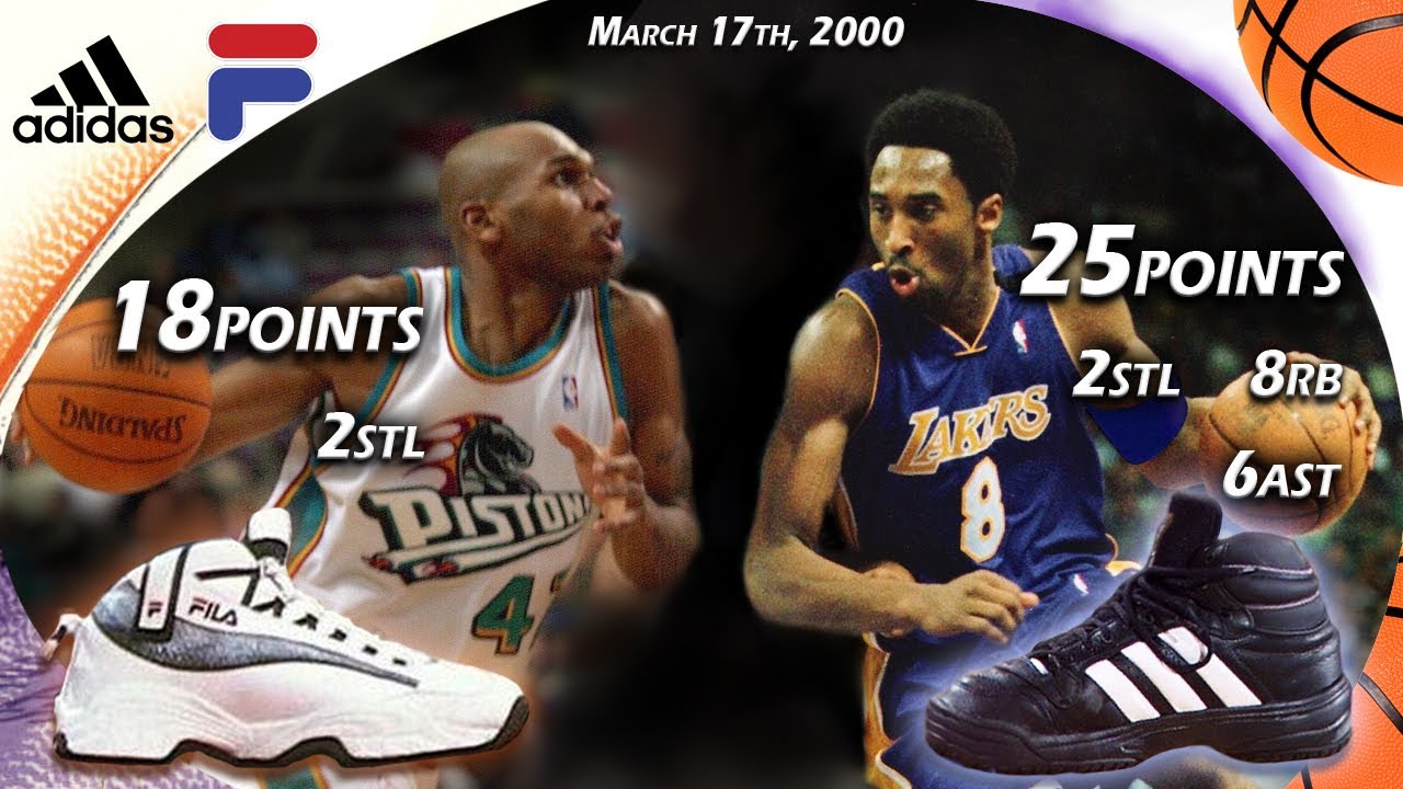 Kobe Bryant VS Jerry Stackhouse Face-off March 17th 2000
