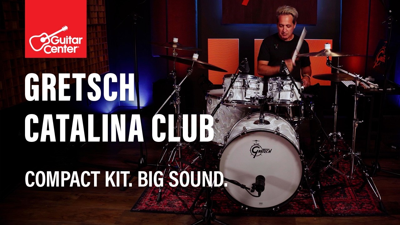 Набор барабанов Gretsch Limited Edition Catalina Club Shell Pack | Обзор и демонстрация с Ником Д...