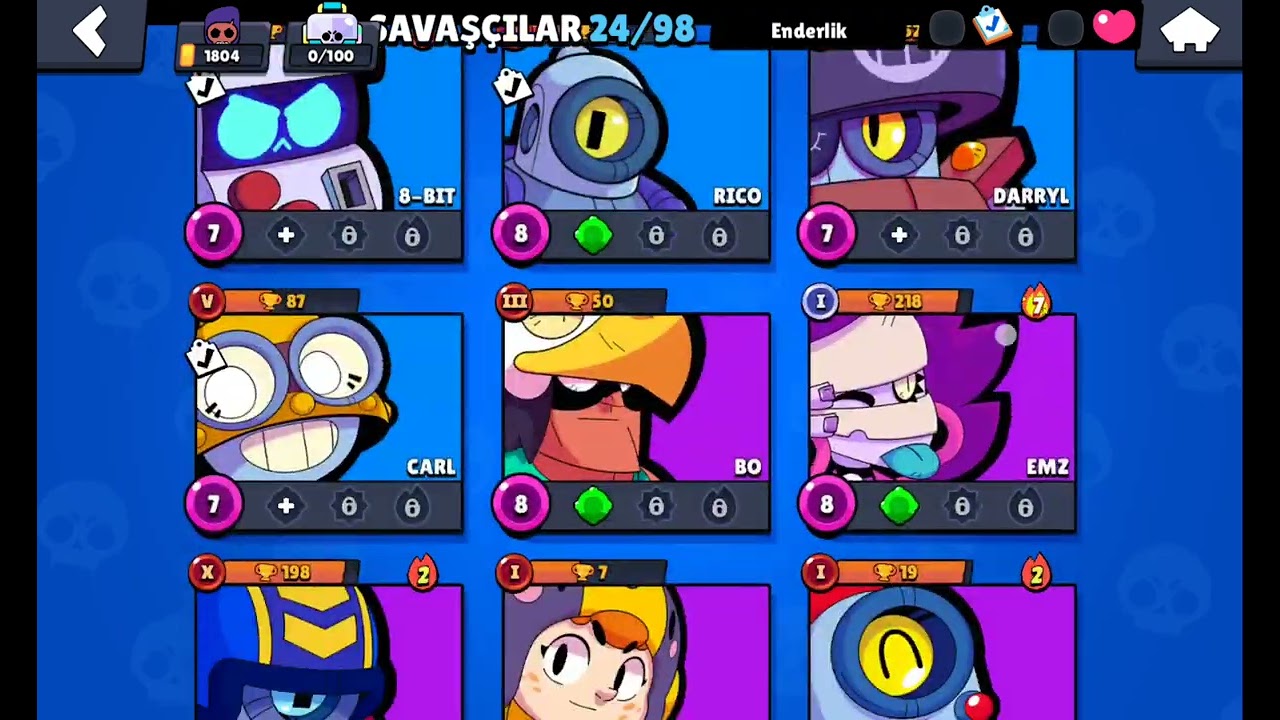 Brawl stars 16. Gün komik ve eğlenceli bir video 19. Video