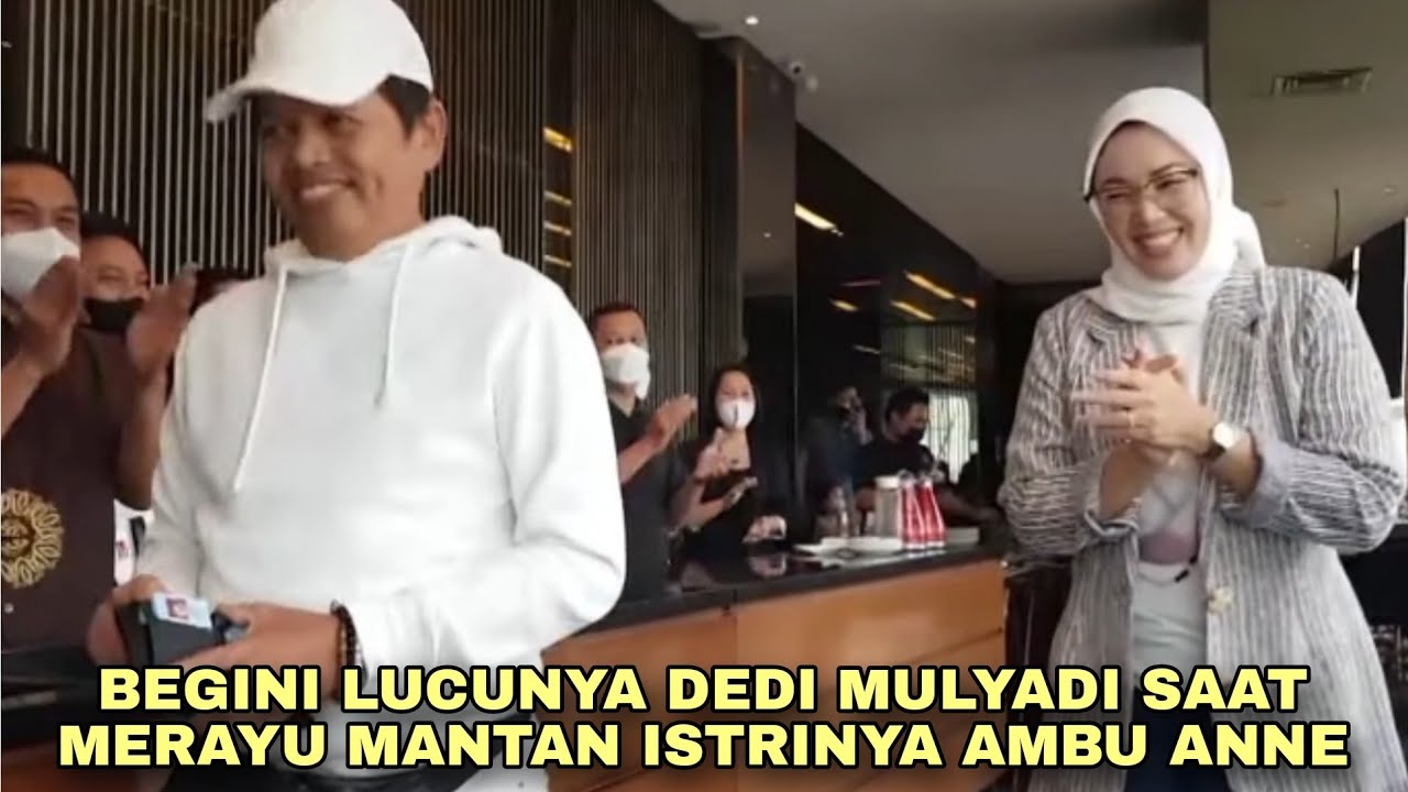 HARI INI, BEGINI LUCUNYA DEDI MULYADI SAAT MERAYU MANTAN ISTRINYA AMBU ANNE