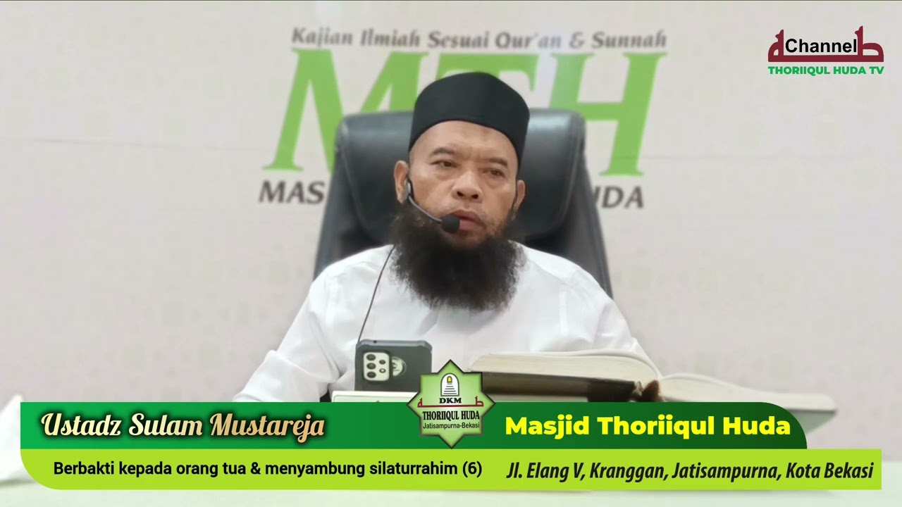 SYARAH RIYADHUS SHALIHIN, BAB KE-40 (6) Hadits 323-326, #ustadzsulam bin Mustareja Hafidzahullah 