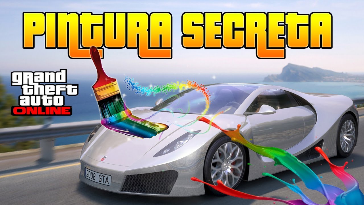 GTA V Online - Pintura Secreta Para Tu Auto !!