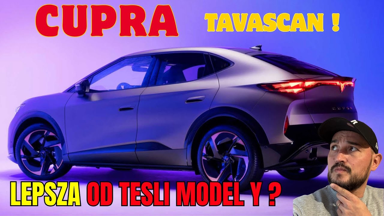 CUPRA TAVASCAN VZ 🔥 – Konkurencja dla Tesli Model Y Performance?  😳