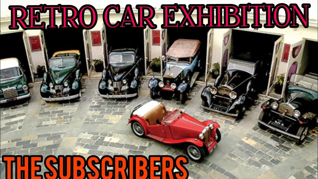 Retro car exhibition in Thane-2026 🚘🤩#love #trend #trending #viral #music #car #exhibition #retro 