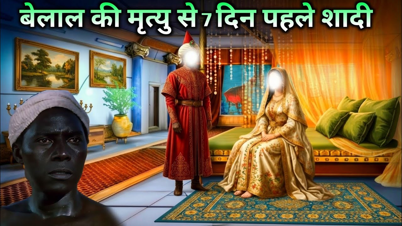 हज़रत बिलाल आरए की शादी उनकी मृत्यु से 7 दिन पहले हुई थी । Hazrat Bilal Habshi Ki Shadi Ka Waqia 