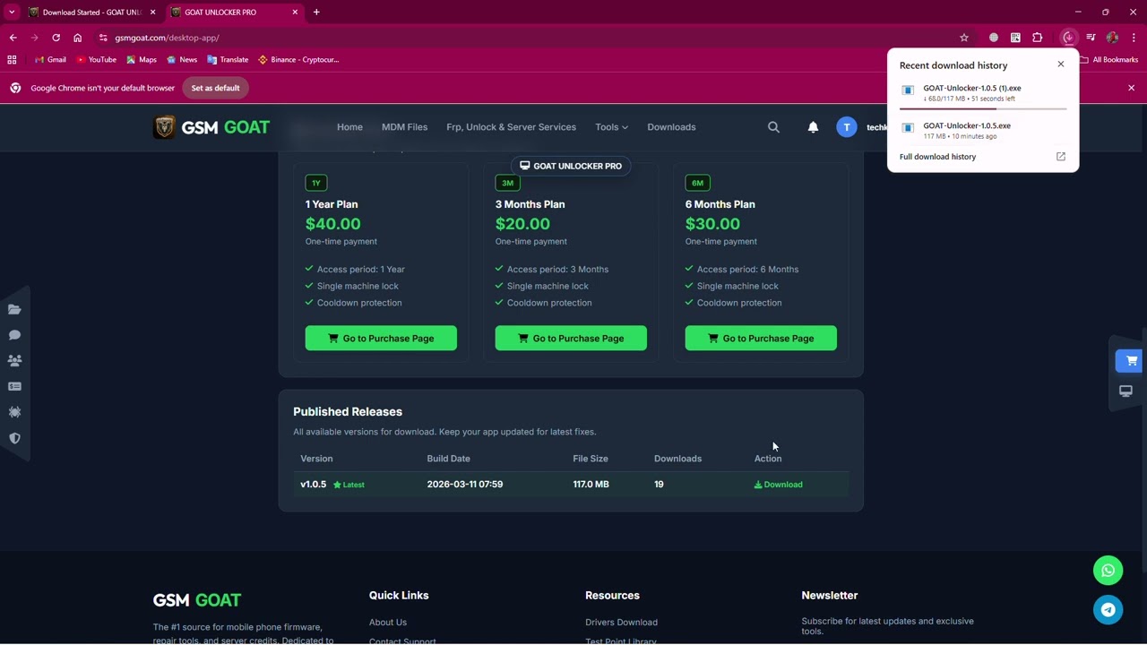 GOAT UNLOCKER PRO TOOL REVIEW UNLOCKER FOR ALL SAMSUNG, TECNO, INFINIX & ITEL 2026
