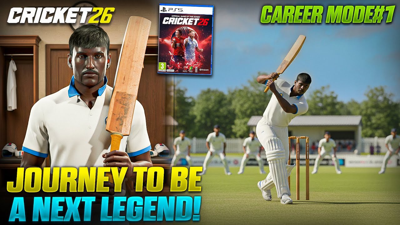 The Journey Begins to Become LEGEND! | Career Mode Cricket 26