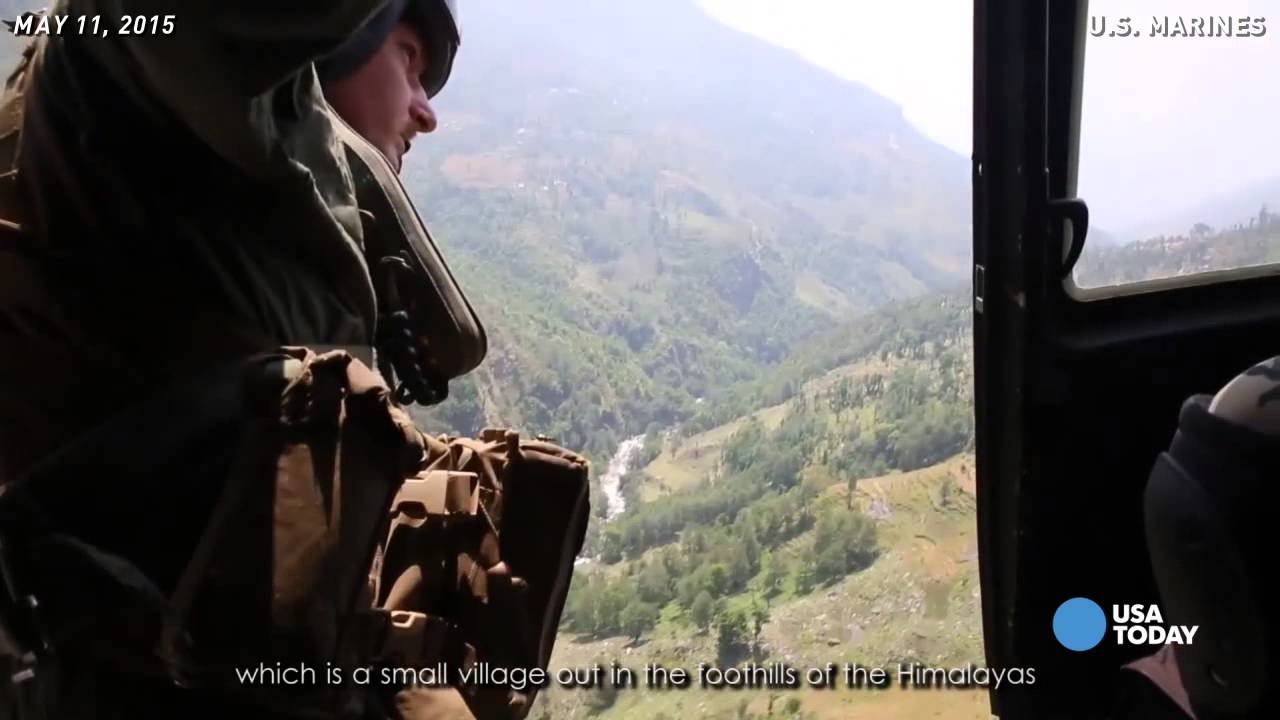 Marines describe earthquake relief mission in Nepal