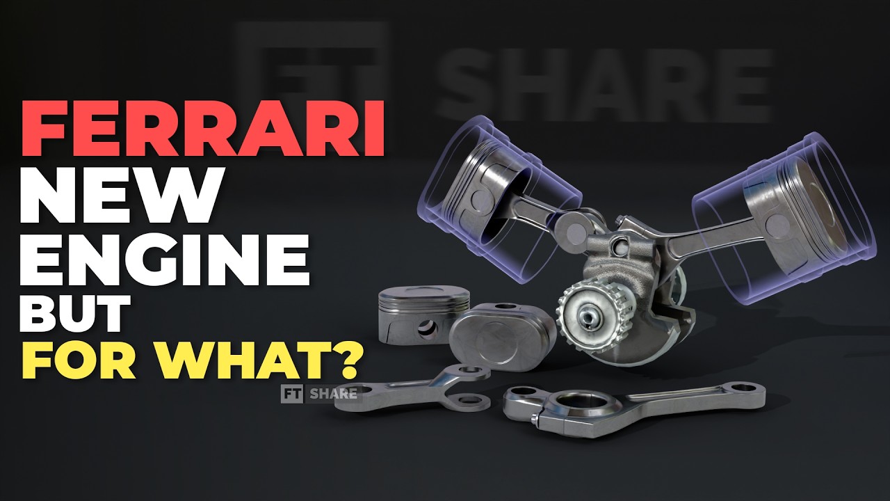 Is This an Engine Revolution? Ferrari Creates Pill-Shaped Pistons & Dual Connecting Rods!