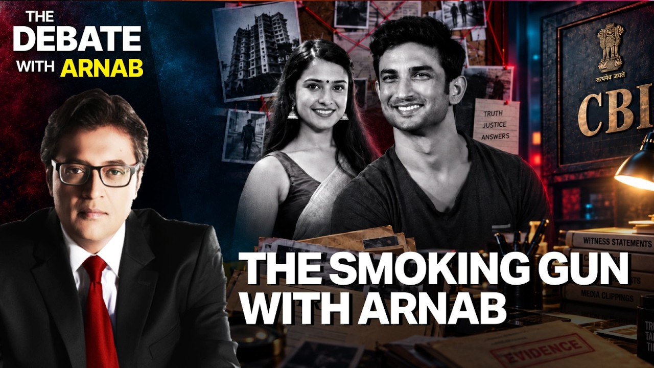 Debate With Arnab: Narco Test for Vaze & Parambir? Big Question on SSR, Disha & Fresh Evidence