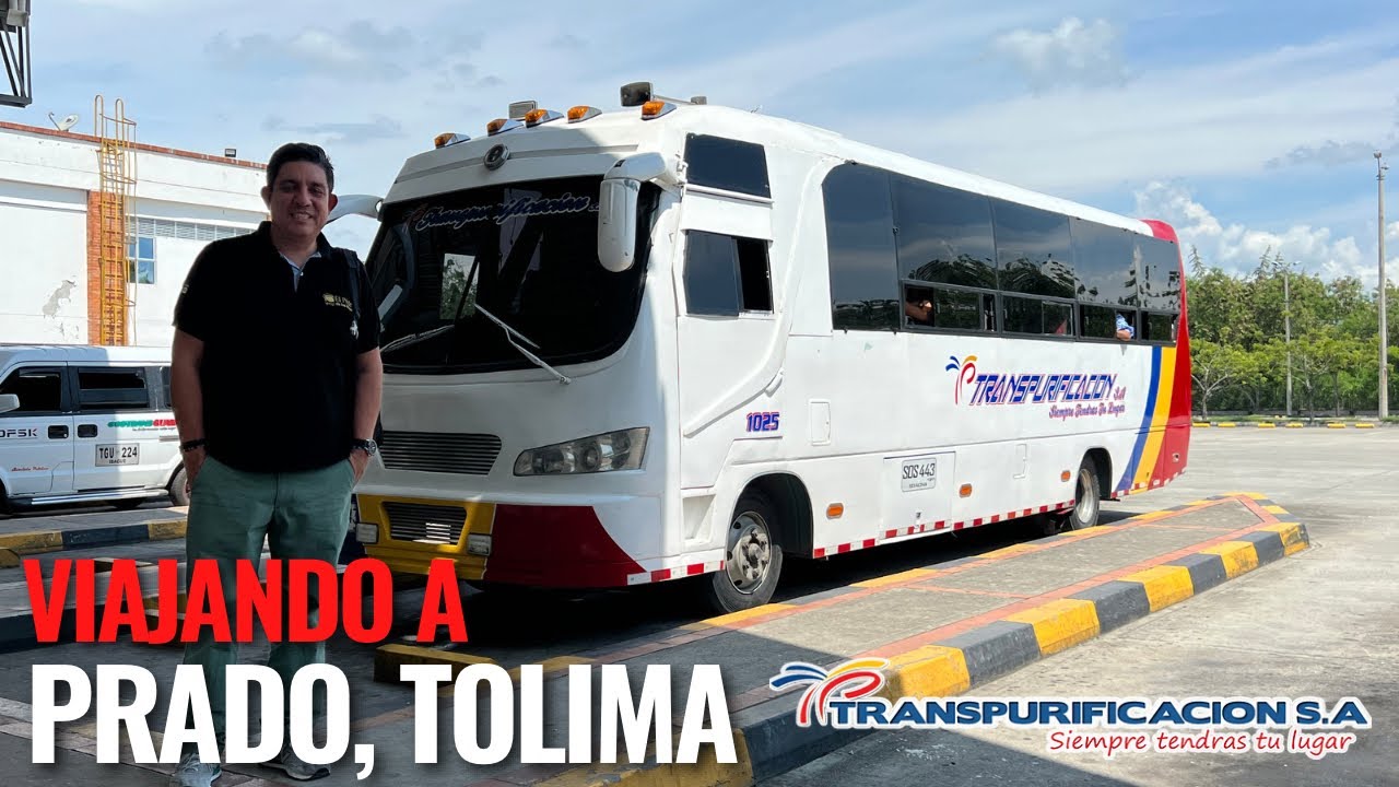 Viajando en Transpurificación a Prado Tolima #prado #autobus #turismo #rioprado