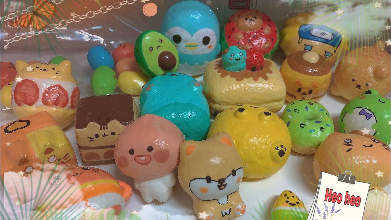 Restock squishy lần thứ 4 các mẫu squishy siêu dễ thương😱| Heo heo squishy handmade 🌺🌺