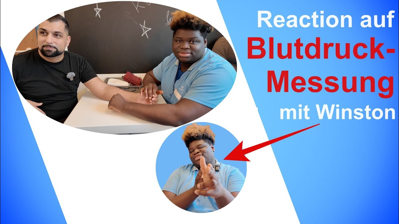 Funktioniert Blutdruckmessen nur mit einem Video? | Praxis-Test mit Schüler