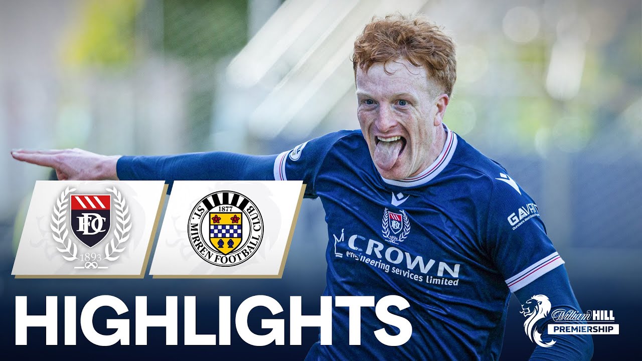 Dundee 2-0 St Mirren | Simon Murray Hits Brace To Seal Victory! | William Hill Premiership