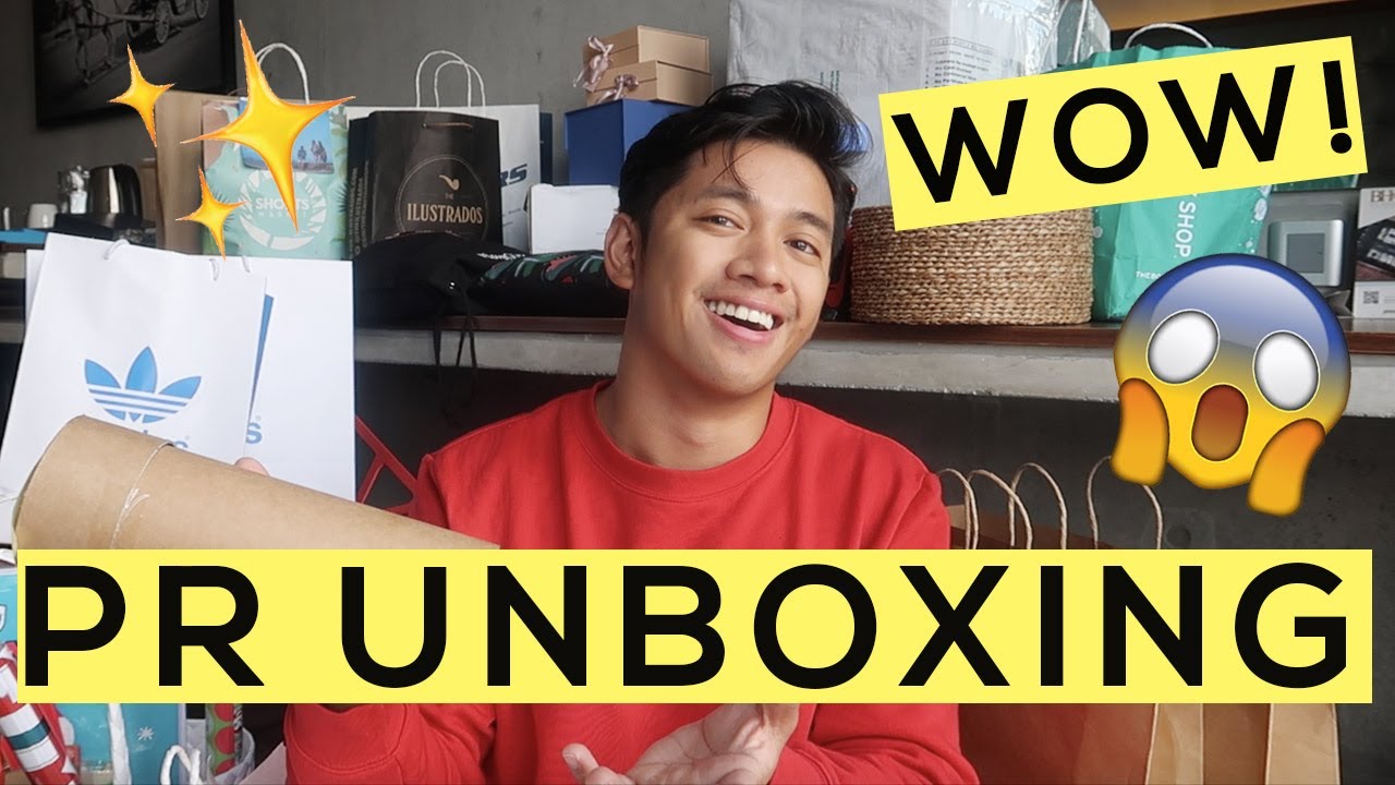 Huge PR Unboxing Haul (Philippines) | David Guison