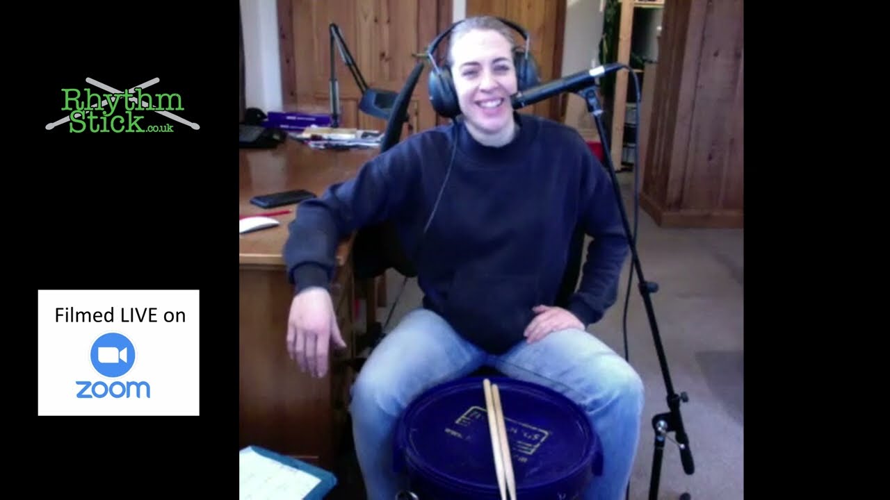 Bucket Drumming Tutorial - Cold As Ice, Foreigner