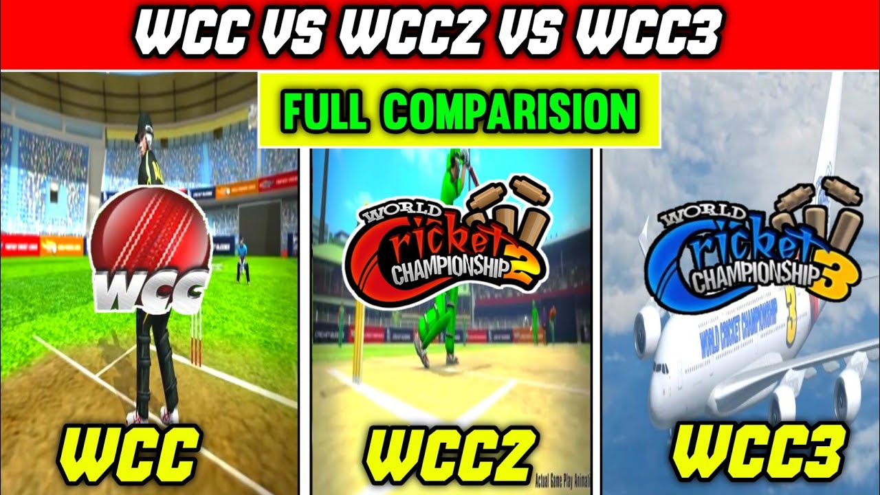 WCC TO WCC3 FULL JOURNEY | WCC VS WCC2 VS WCC3 FULL COMPARISION | WCC VS WCC2 VS WCC3 WHO IS BEST |