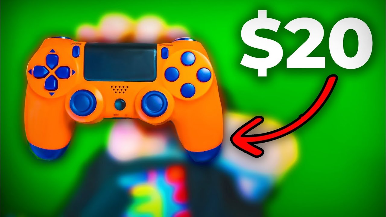 Why You SHOULDN'T Spend $60 on a PS4 Controller ($20 Amazon Controller REVIEW)