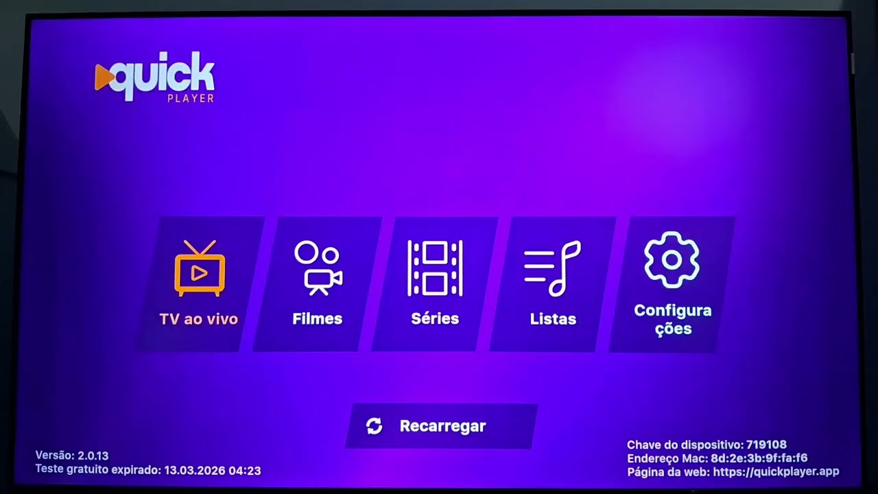 O MELHOR APLICATIVO DE CANAIS FILMES E SERIES QUICK PLAYER