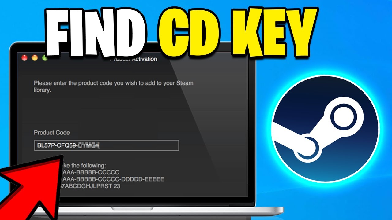 How To Easily Find CD Key On Steam | Find Steam Product Key