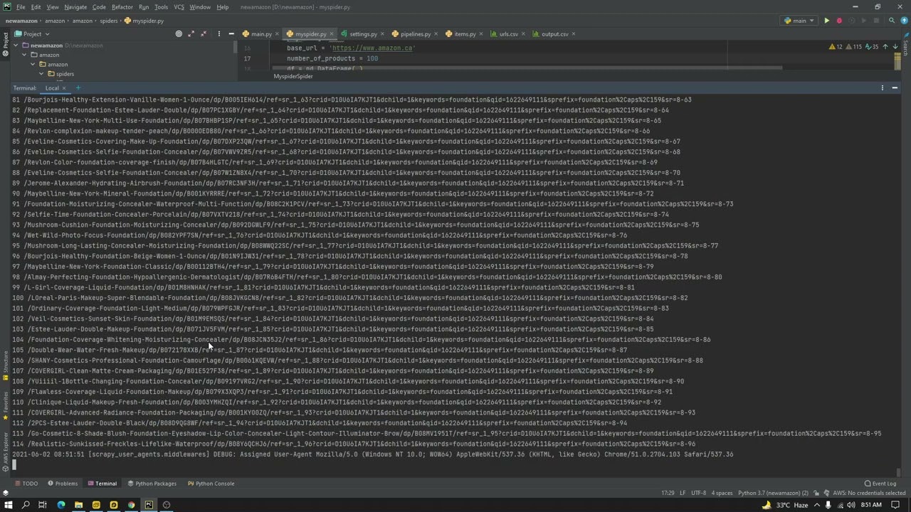 Web Scraping of Amazon.com Website Using Python | 🔥 Amazon Stores Scraping