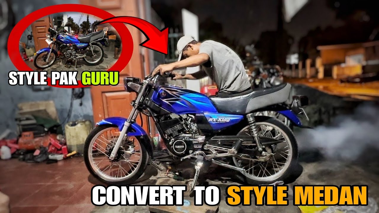 SETTING SERVICE BESAR❗ RUBAH KING PAK GURU JADI KING STYLE NGOROK MEDAN🔥 Kokoina Garage Medan