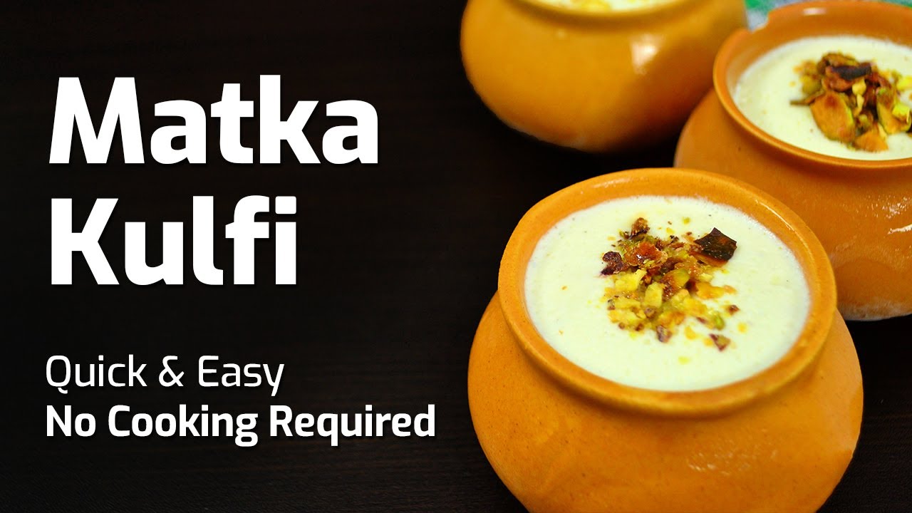 MATKA KULFI RECIPE | NO COOKING MALAI PISTA & SAFFRON KULFI ICE CREAM | मटका कुल्फी | AnmolsKitchen