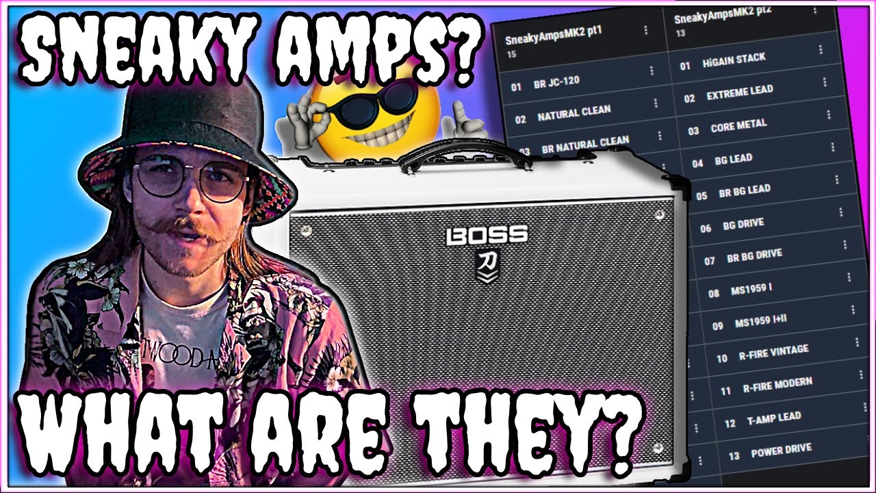 Every Boss Katana "Sneaky Amp" Explained.