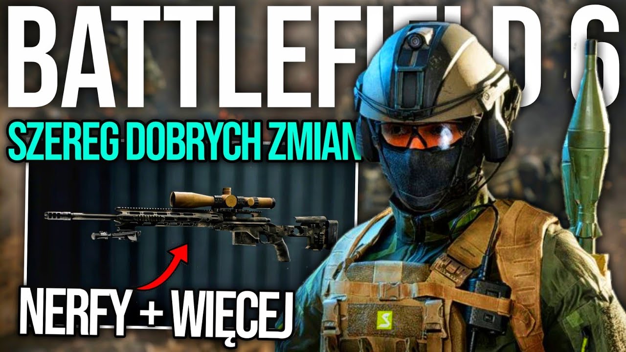 BATTLEFIELD 6 z NOWYMI ZMIANAMI! Nerf Broni, Naprawa Hitreg, Walka z Oszustami + WYNIKI SPRZEDAŻY...