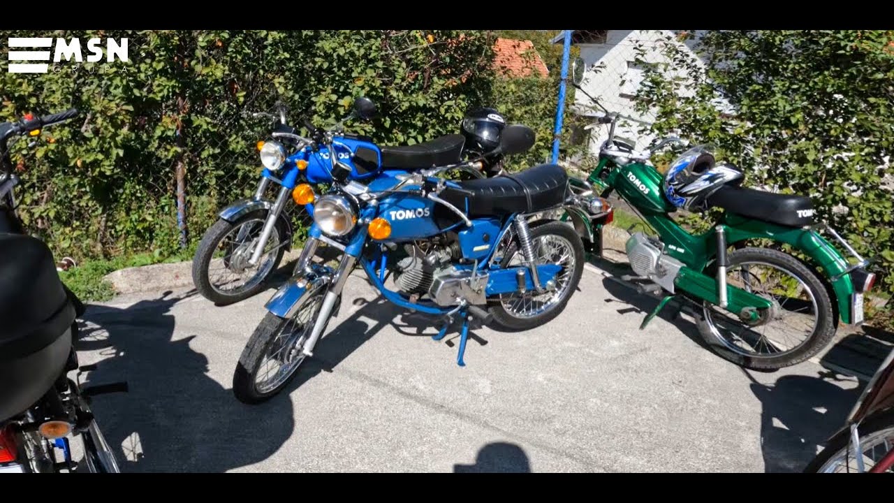 2. Stubički Tomos susret - razgledavanje motora