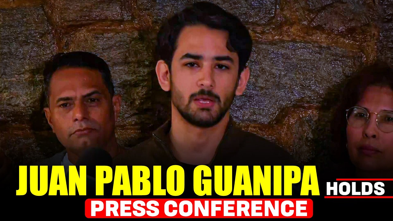 LIVE: Ramon Guanipa, son of Venezuelan opposition leader Juan Pablo Guanipa holds a press conference