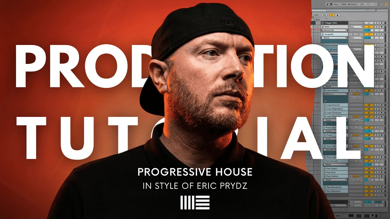 Production Tutorial: Eric Prydz Progressive House | From Start To Finish (Ableton)
