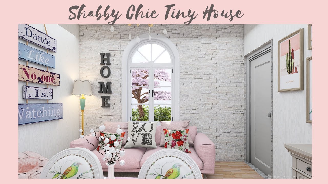 Shabby Chic Tiny House 💝 Home Tour Virtual