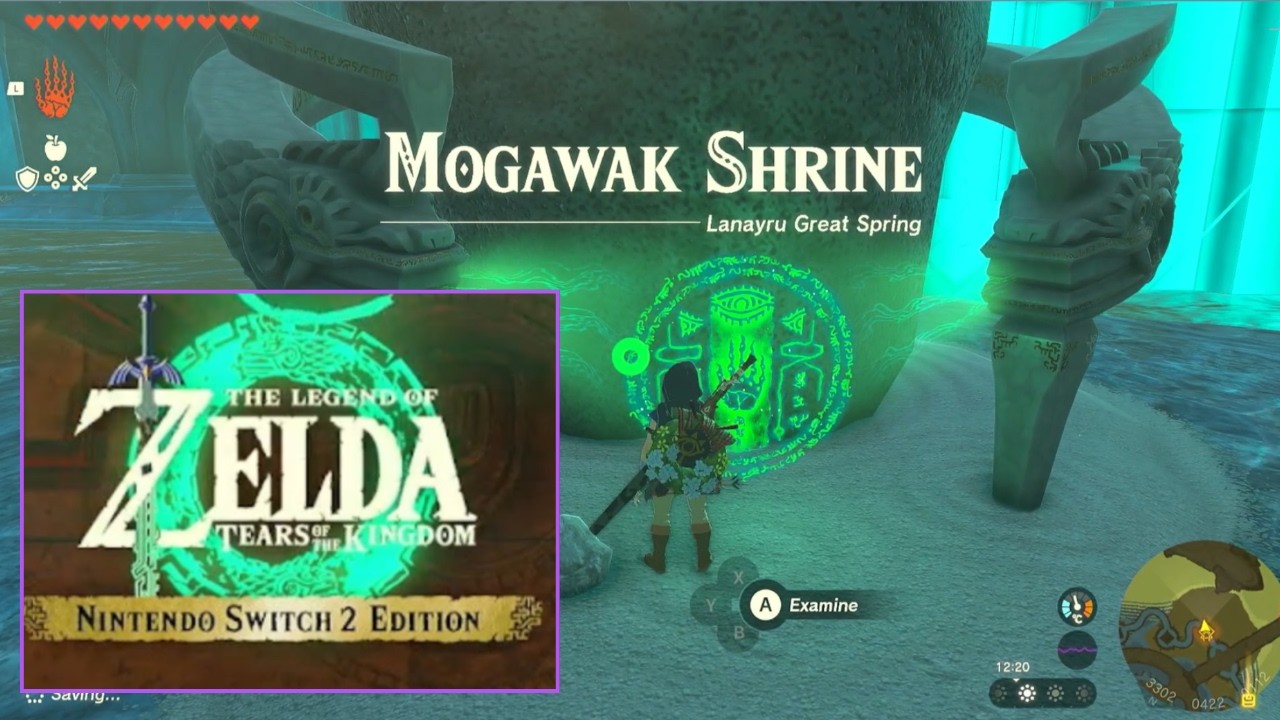 MOGAWAK SHRINE - THE LEGEND OF ZELDA - TEARS OF THE KINGDOM
