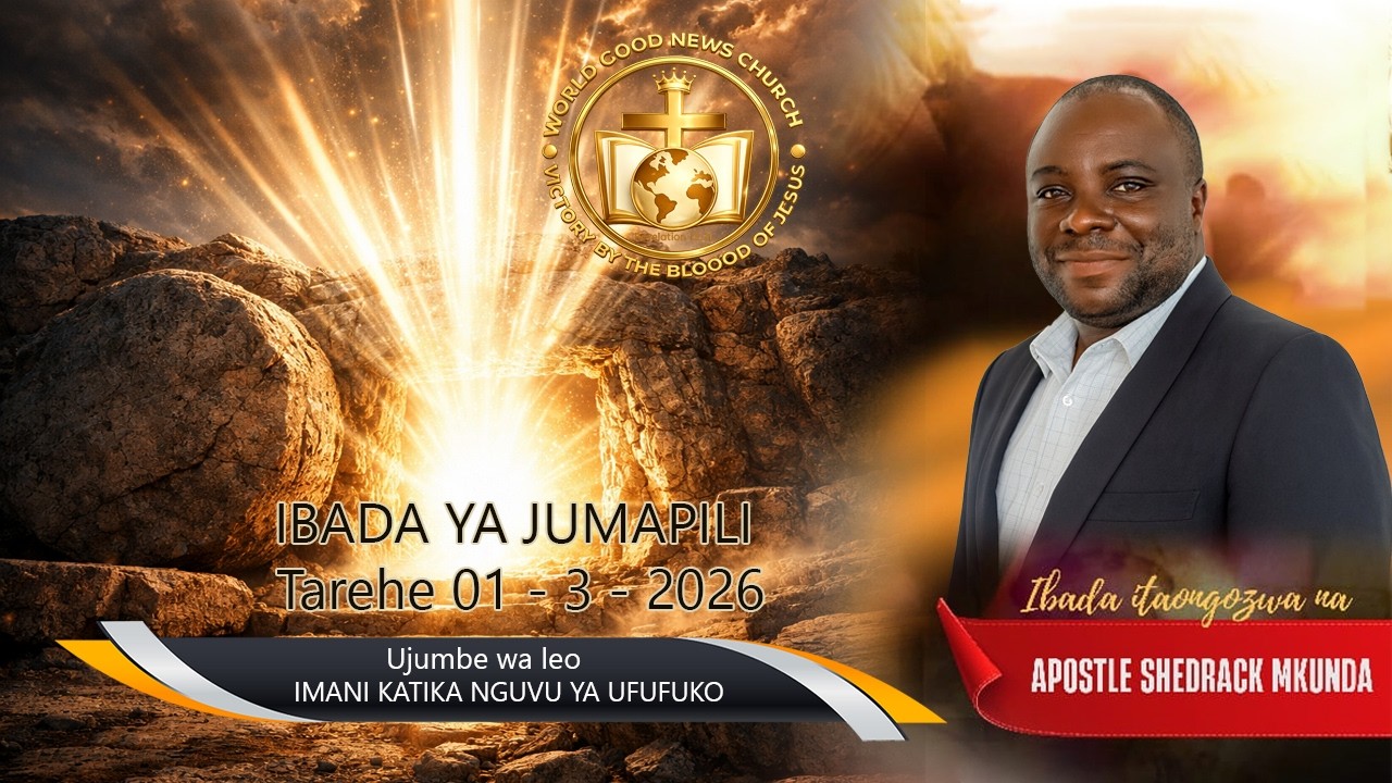 Apostle Shedrack Mkunda | IBADA YA JUMAPILI TAREHE 01 - 3 - 2026