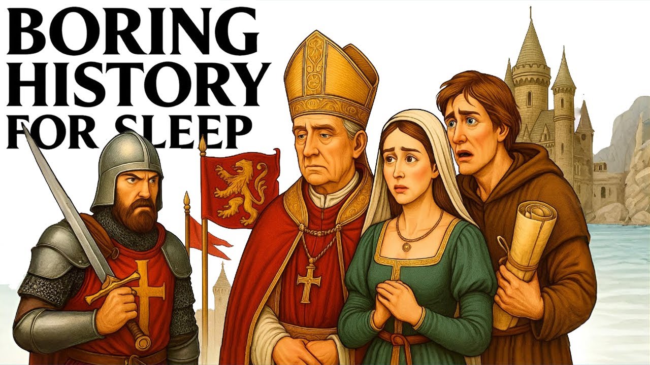 ⏳ Medieval Europe – 1000 Years in 3 Hours 😴📜 | Boring History for Sleep