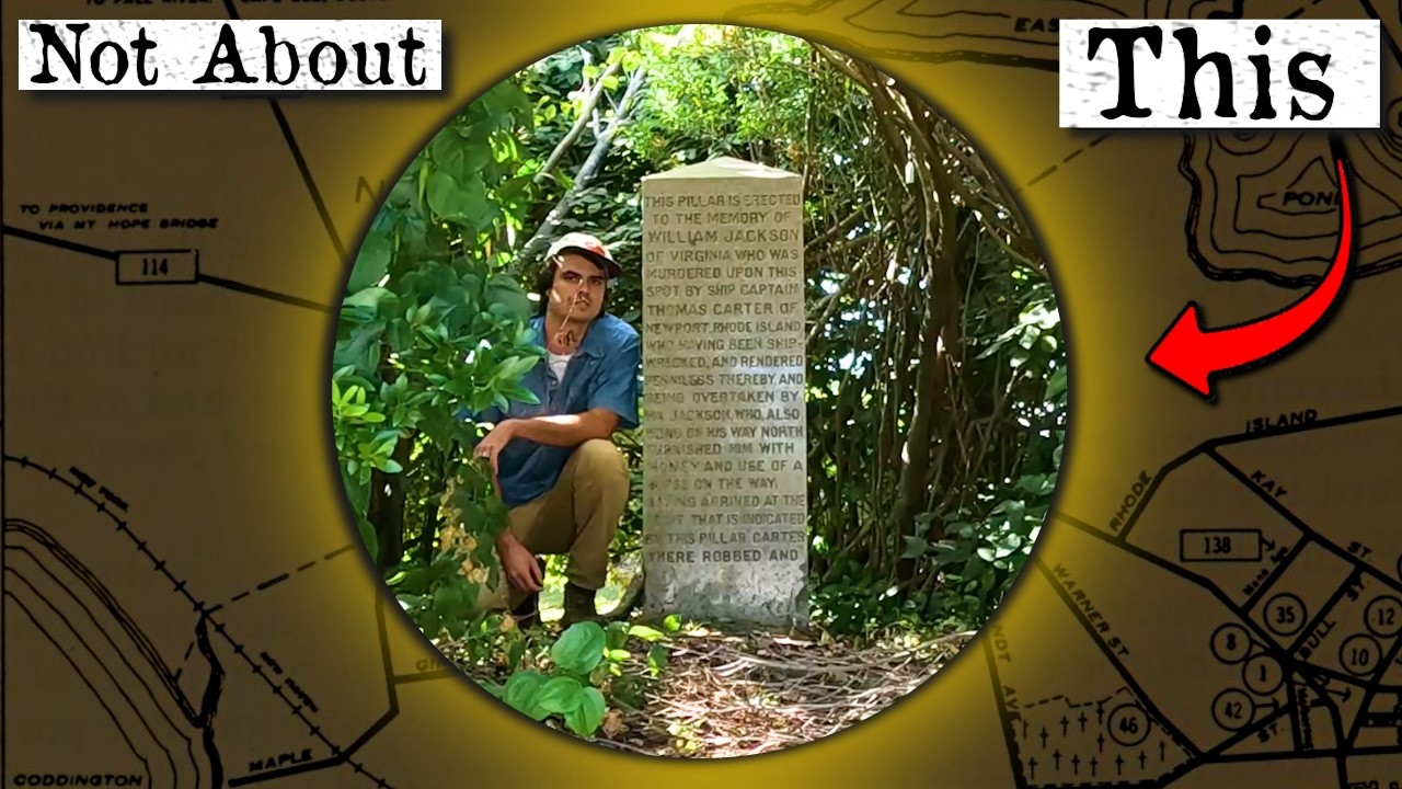 A Video About Everything Except This Monument Hidden In The Bushes